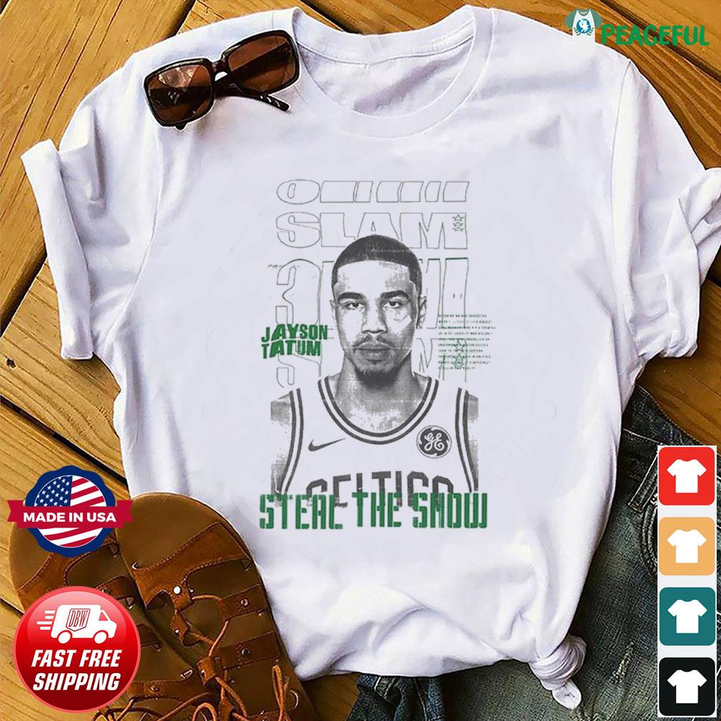 SLAM Jayson Tatum Steal the Show Shirt, hoodie, sweater, long