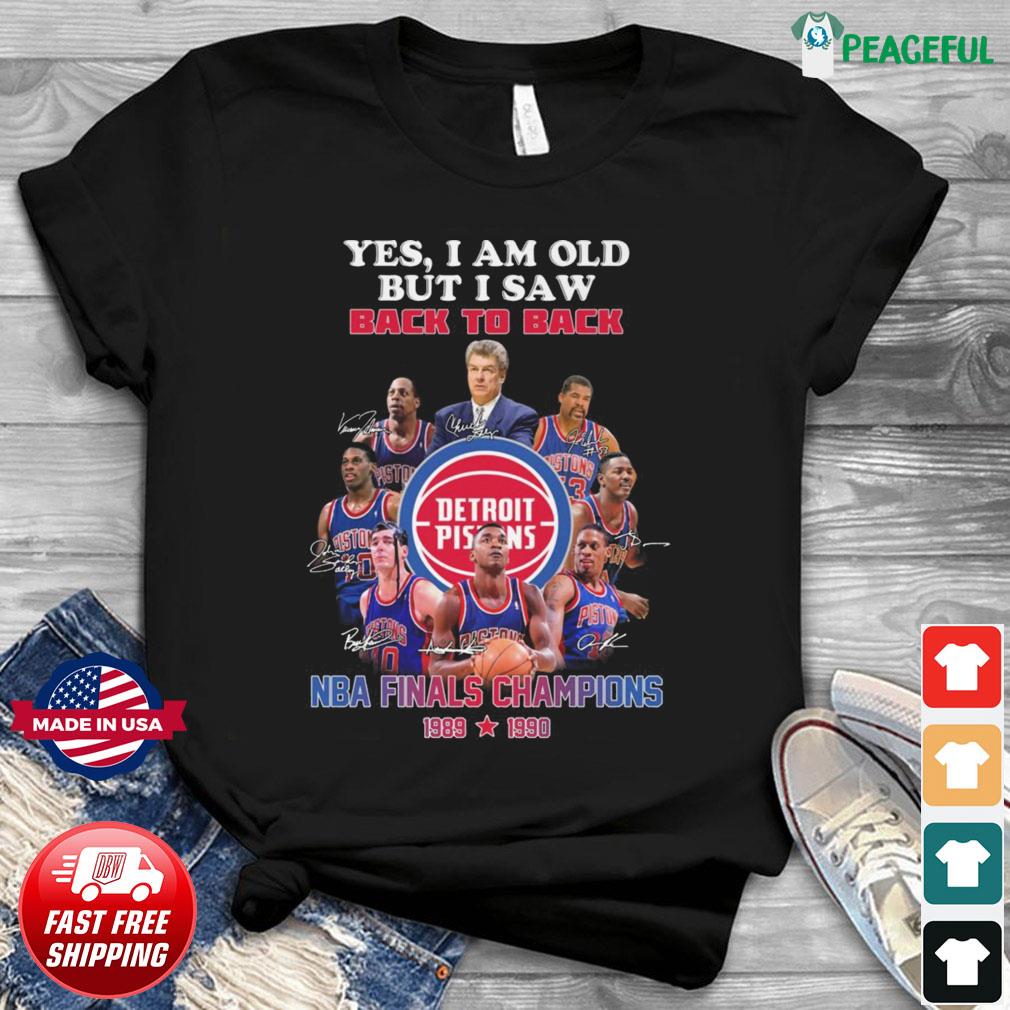 Yes I Am Old But I Saw Back To Back NBA Finals Champions 1989 1990
