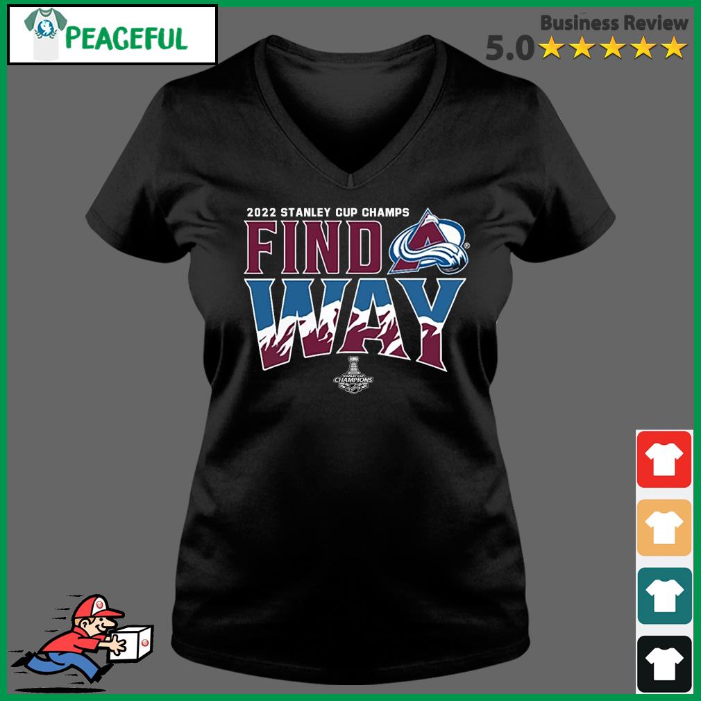 Funny Colorado Avalanche 2022 Stanley Cup Champions T-Shirt