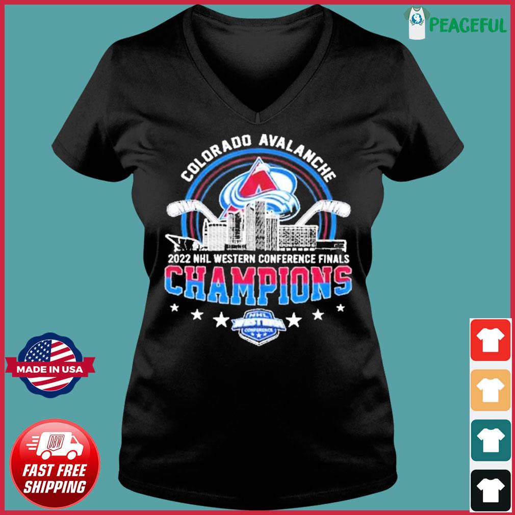 Colorado Avalanche 2022 NHL Western Conference Finals Champions shirt,  hoodie, sweater, long sleeve and tank top