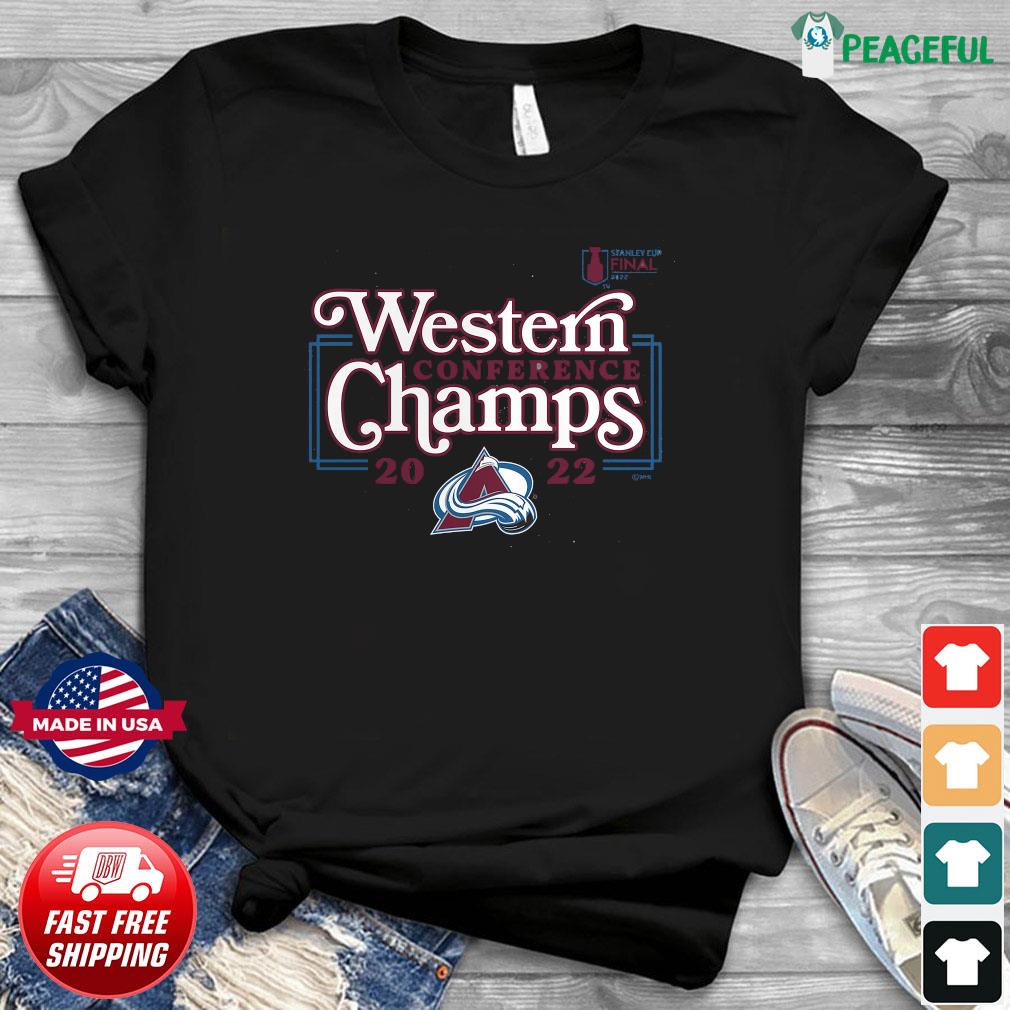 Colorado Avalanche Women's 2022 Western Conference Champions Line Shift T- Shirt, hoodie, sweater, long sleeve and tank top