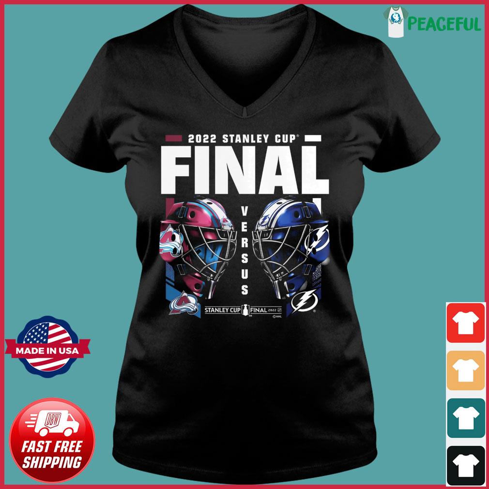 Colorado Avalanche and Tampa Bay Lightning 2022 Stanley Cup Champions shirt,  hoodie, sweater, long sleeve and tank top