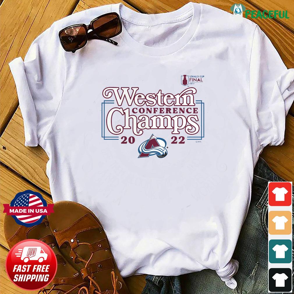 Colorado Avalanche Western Conference Champions 2022 T-Shirt