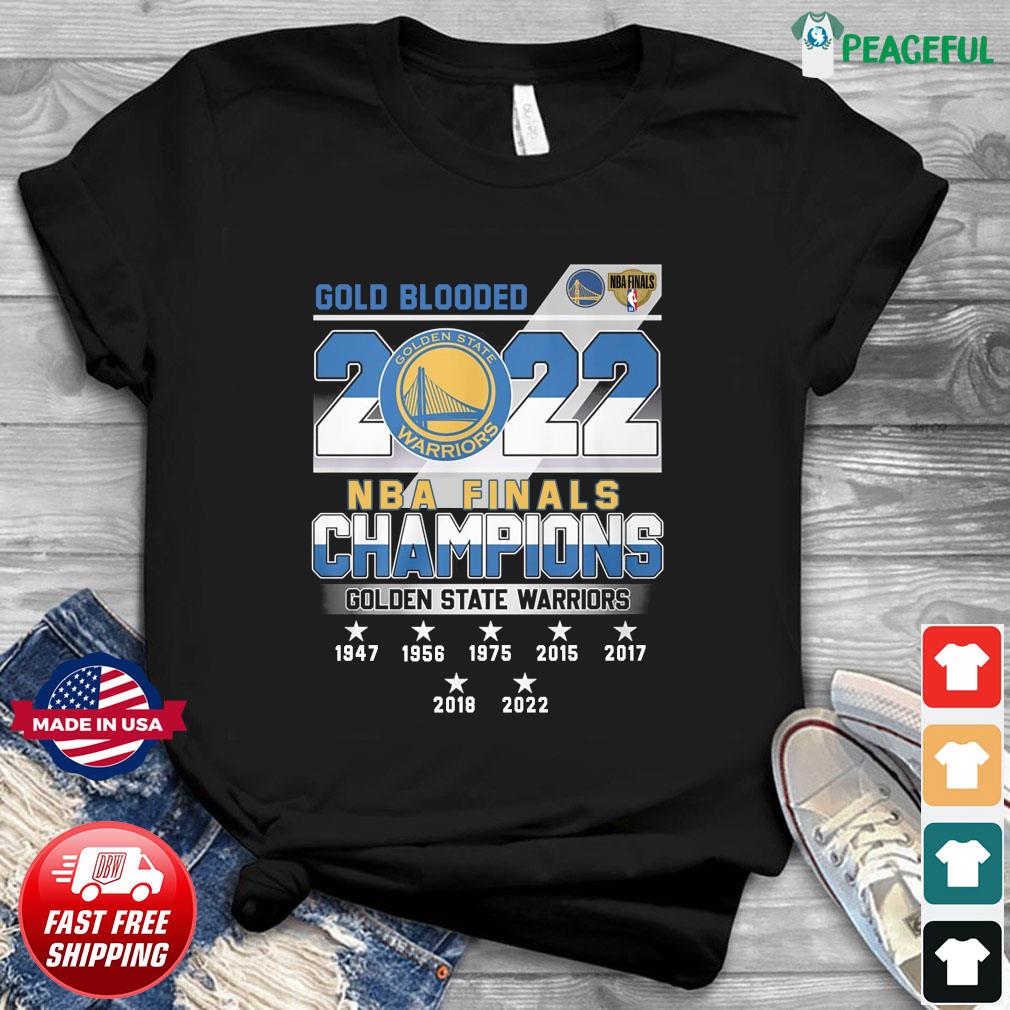 Official Gold Blooded 2022 Finals Shirt