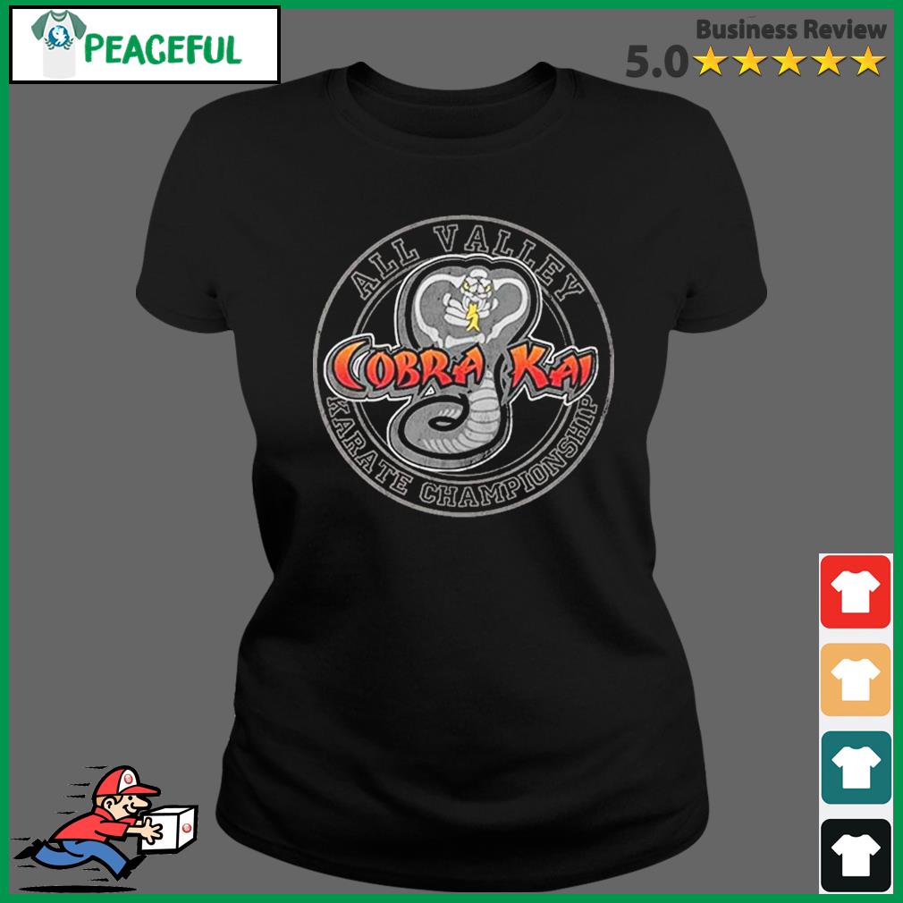 Cobra Kai Karate Kid Logo Long Sleeve T-Shirt