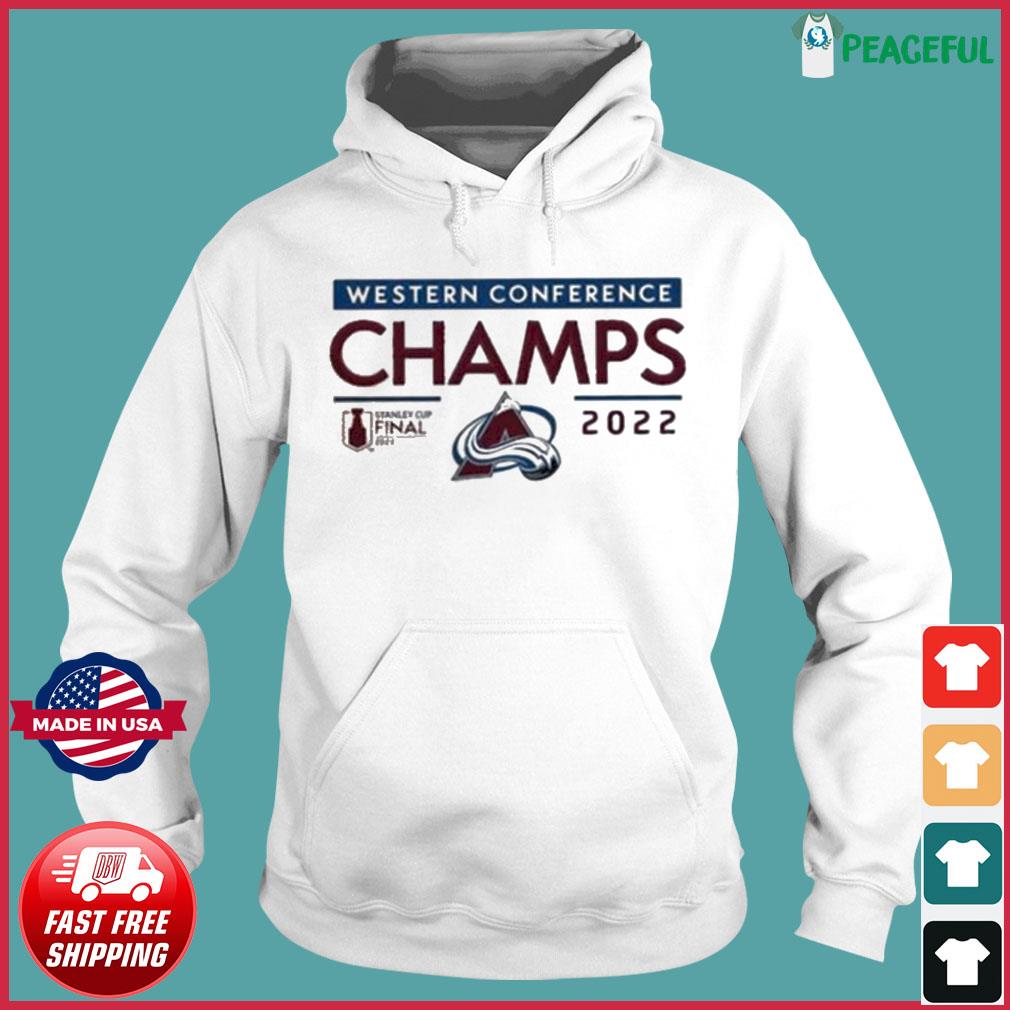 Avalanche Colorado 2022 Conference Champs Find Way T-shirt, hoodie,  sweater, long sleeve and tank top