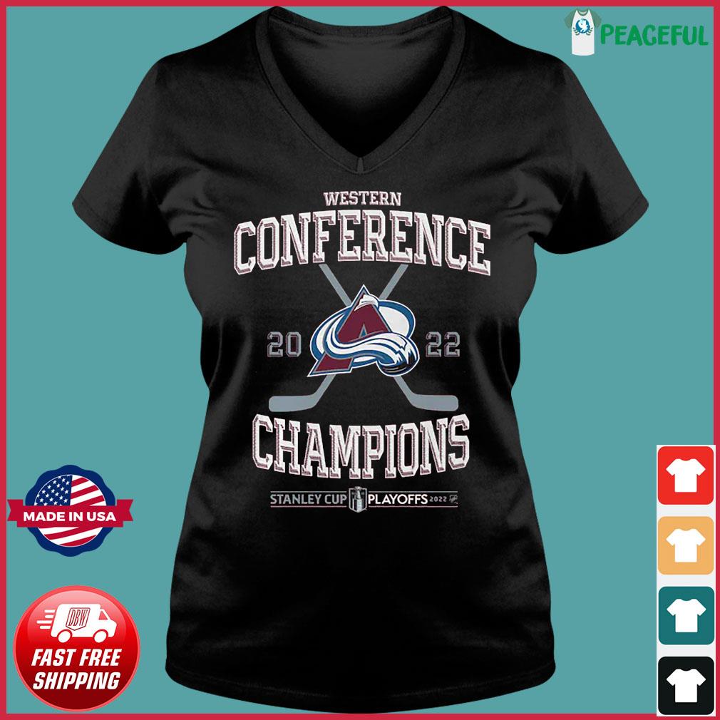 Western conference 2022 colorado avalanche champions stanley cup playoff  shirt, hoodie, sweater, long sleeve and tank top