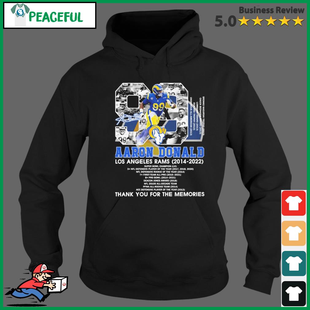 Aaron Donald Los Angeles Rams cartoon shirt, hoodie, sweater, long sleeve  and tank top