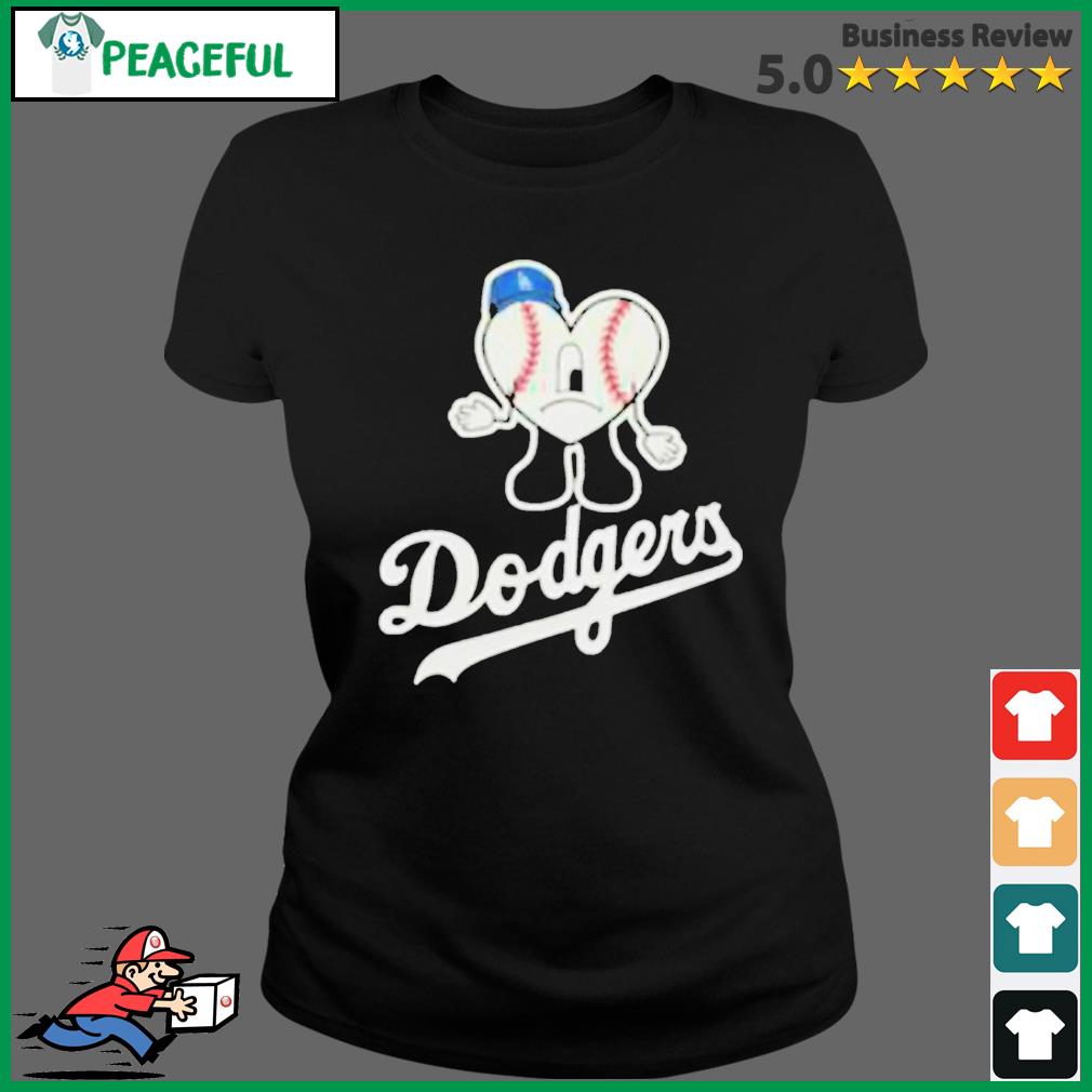 Bad Bunny Dodgers Los Angeles Dodgers Shirt t-shirt