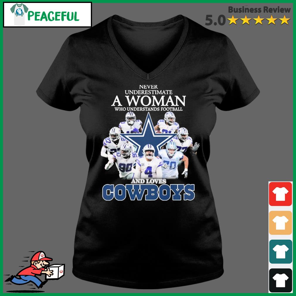 This Girl Loves Her Dallas Cowboys Navy T-Shirt