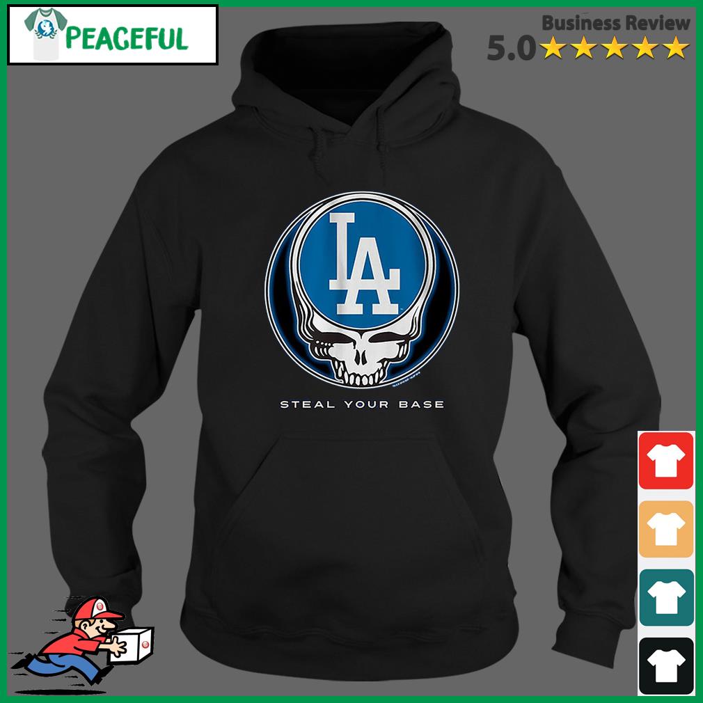 Los Angeles Dodgers Grateful Dead Logo Shirt - High-Quality Printed Brand