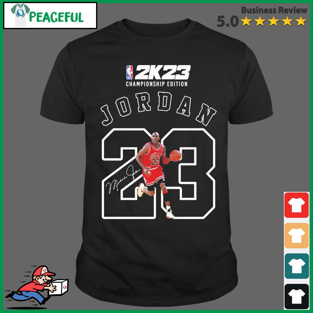 NBA 2K23 Championship Edition Michael Jordan 23 Signature Unisex T