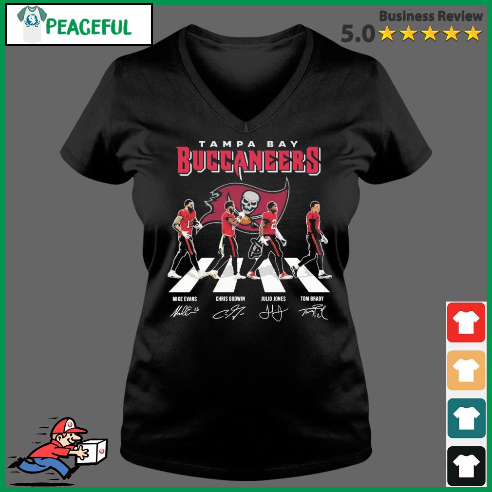 Tampa Bay Buccaneers Abbey Road Mike Evans Chris Godwin Julio Jones Tom  Brady Shirt Sweatshirt, Hoodie