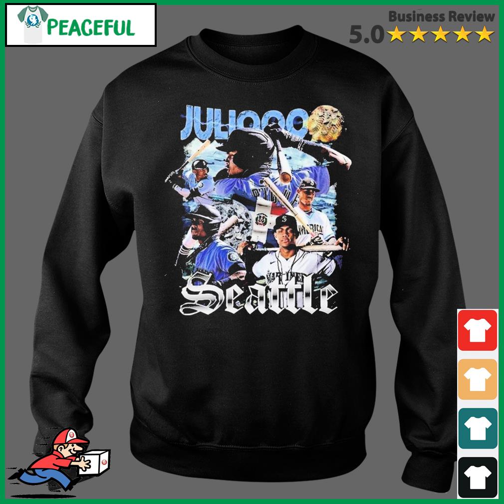 Funny julio Rodriguez Seattle Mariners Vintage WHT signature shirt, hoodie,  sweater, long sleeve and tank top