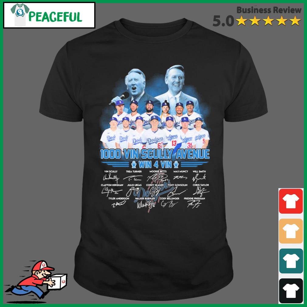 Legend Vin Scully Thank You For The Memories T-Shirt