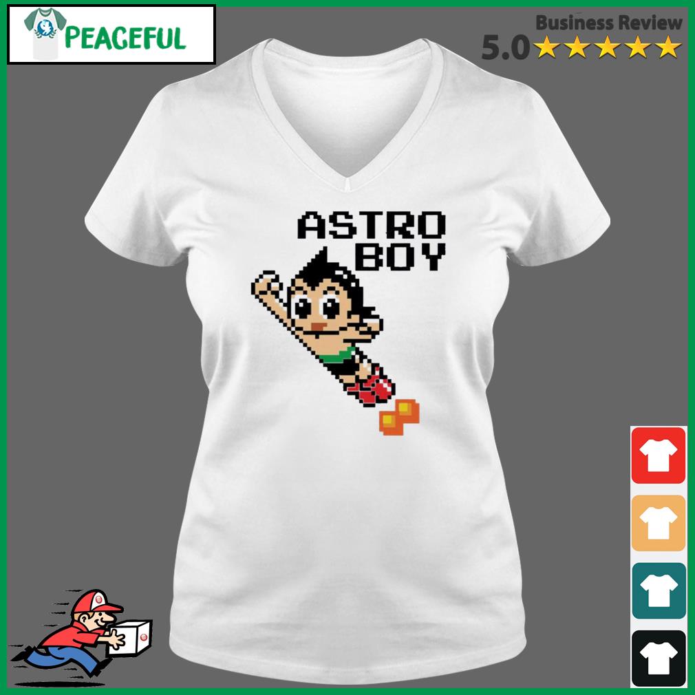 Astro Boy Pixellated Character Unisex T-Shirt - Teeruto