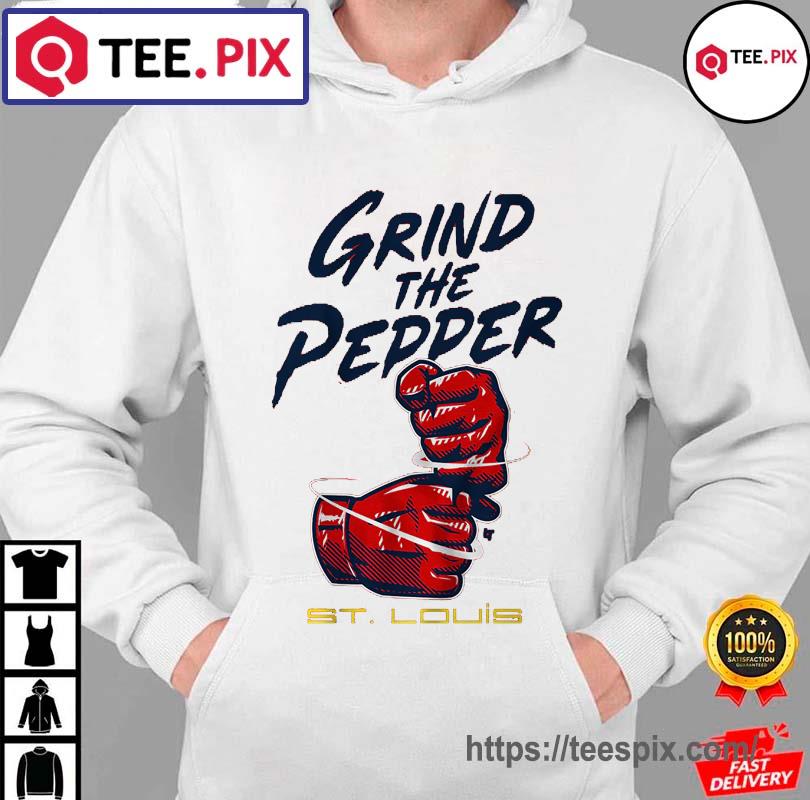 St Louis Cardinals Grind the Pepper Shirt, hoodie, sweater, long