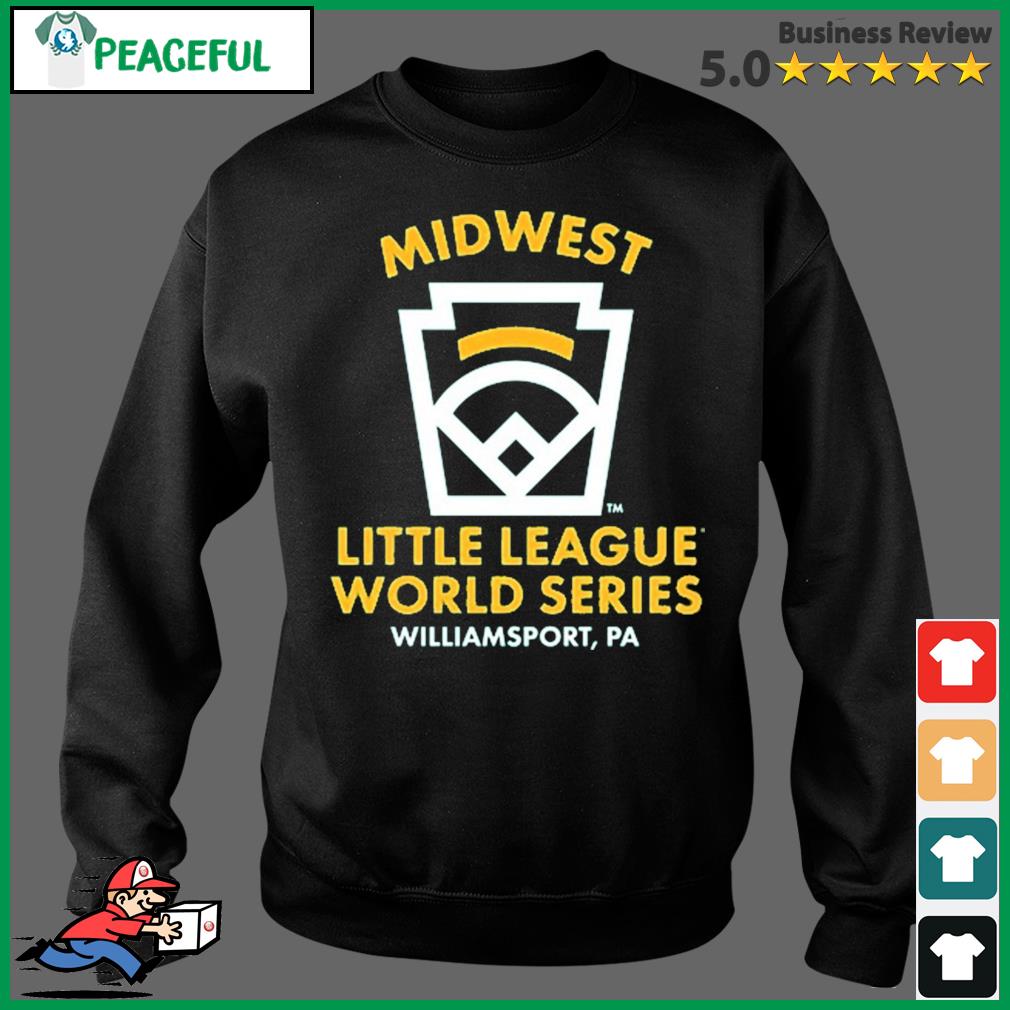 MIDWEST LITTLE LEAGUE WORLD SERIES JERSEY T SHIRT Baseball KEARNEY Nebraska  SM