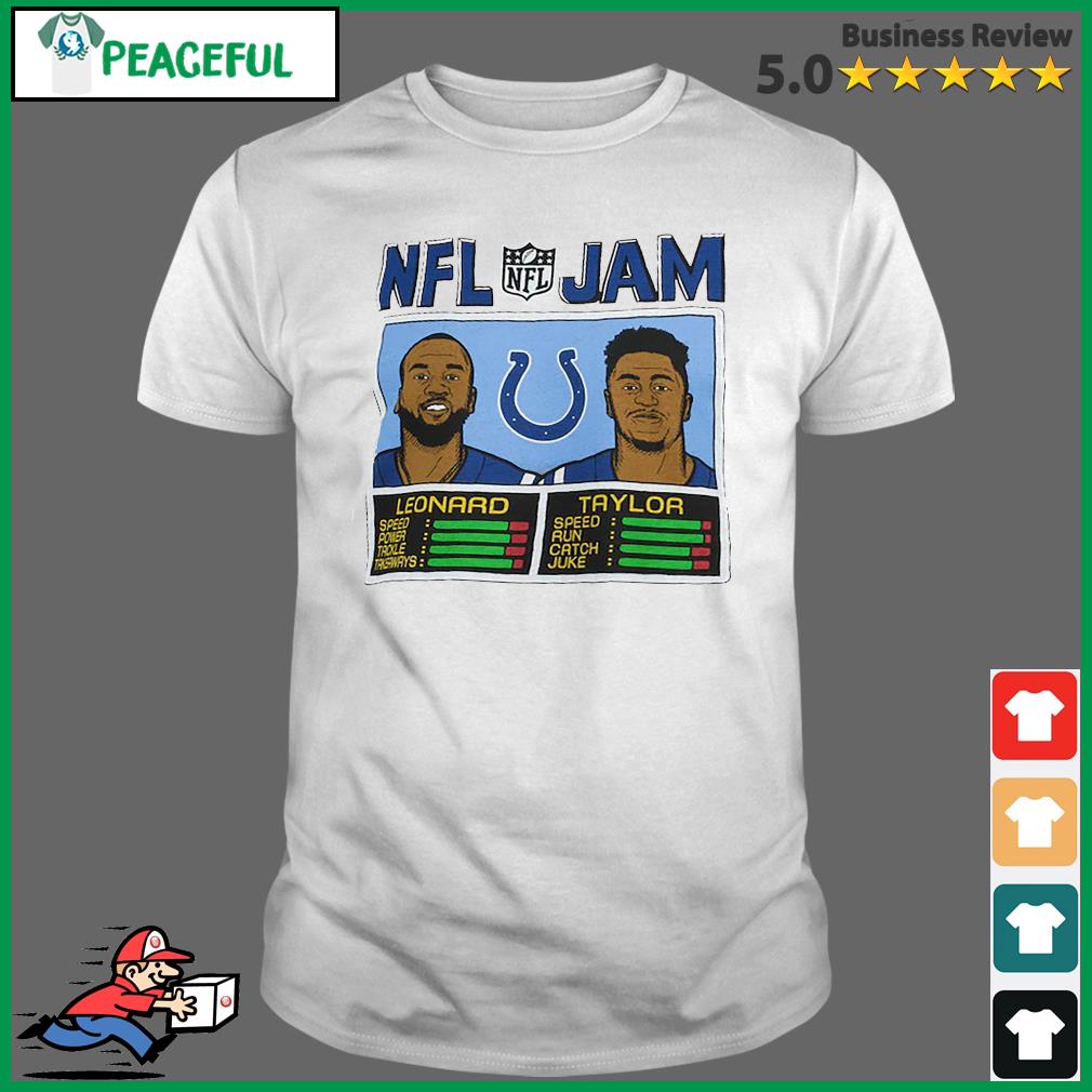 NFL Jam Indianapolis Colts Jonathan Taylor & Shaquille Leonard