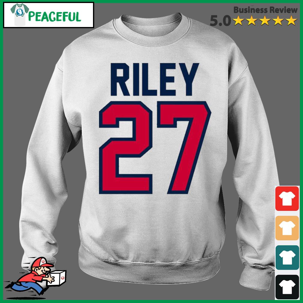 Official jersey Number Austin Riley Shirt, hoodie, sweater, long sleeve and  tank top