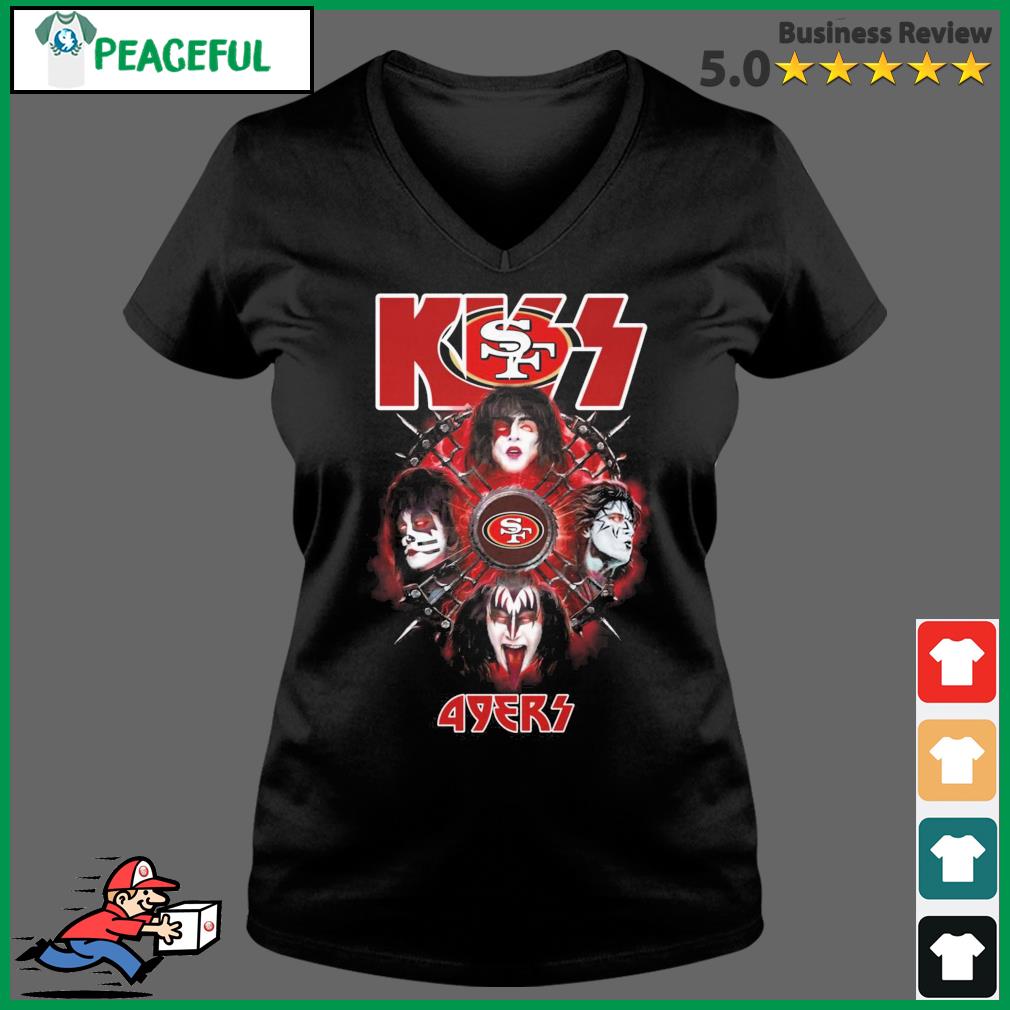 San Francisco 49ers Kiss Band 49ers Shirt, hoodie, sweater, long