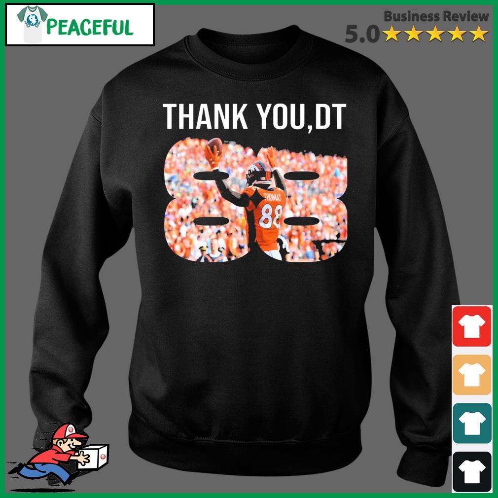 Thank You DT Demaryius Thomas Football Design Unisex T-Shirt - Teeruto