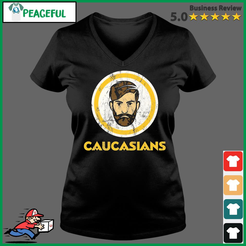 Washington Caucasians Football Logo T-Shirt