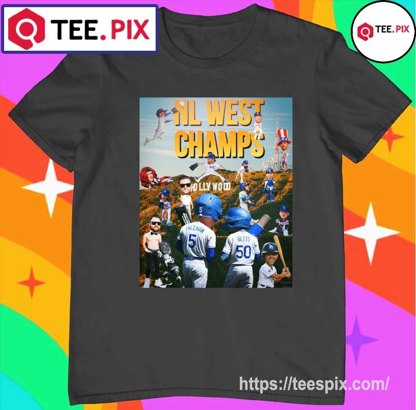 Los Angeles Dodgers We Own the West 2022 Champions shirt, hoodie, sweater,  long sleeve and tank top