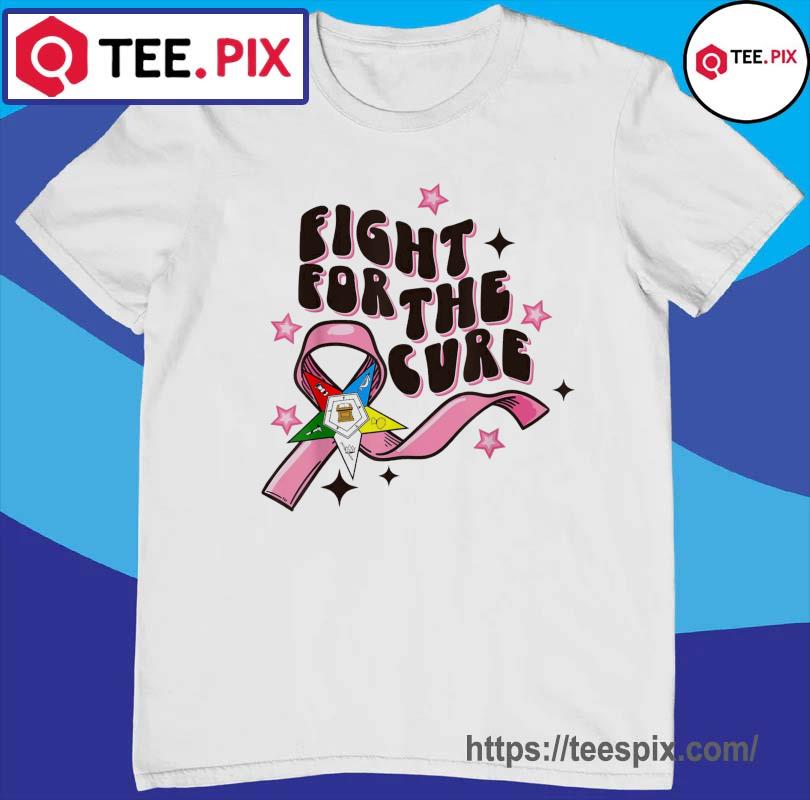 OES Fight For The Cure Eastern Star Breast Cancer Awareness Shirt