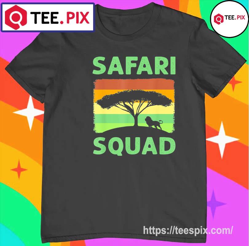 Safari Squad. Safari Family Vacation Shirt