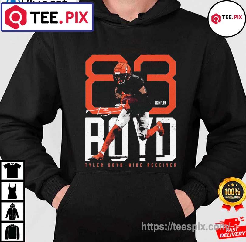 Tyler Boyd Shirt  Cincinnati Bengals Tyler Boyd T-Shirts - Bengals Store