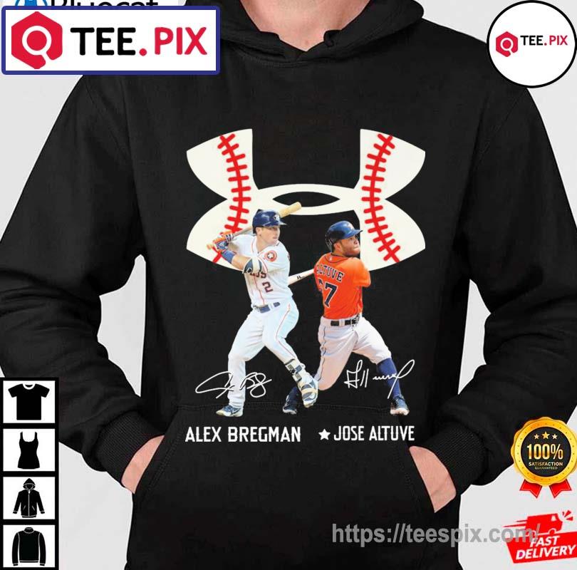 Under Armour Houston Astros Baseball Alex Bregman And Jose Altuve  Signatures shirt, hoodie, sweater, long sleeve and tank top