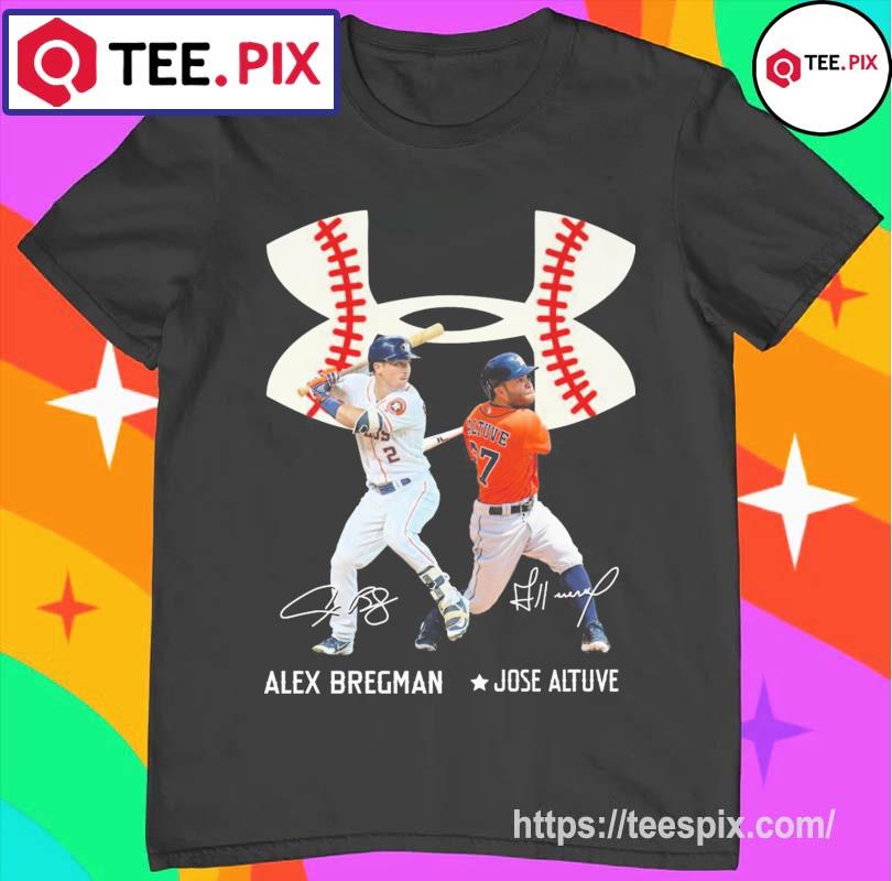 Under Armour Houston Astros Alex Bregman And Jose Altuve Signatures 2022  Shirt, hoodie, sweater, long sleeve and tank top