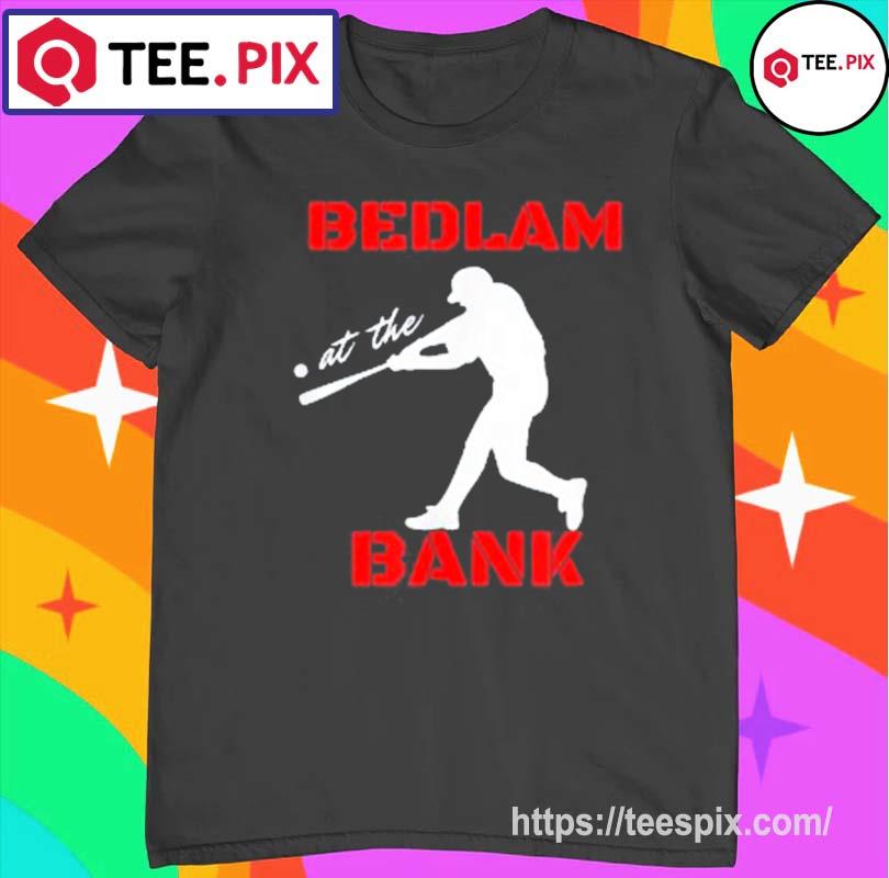 Bedlam At The Bank Shirt - Love Baseball Unisex Hoodie Sweatshirt