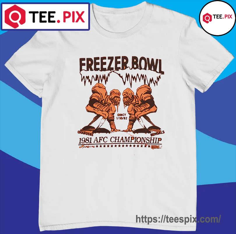 Cincinnati Bengals 1981 Freezer Bowl Homage T-Shirt, hoodie, sweater, long  sleeve and tank top