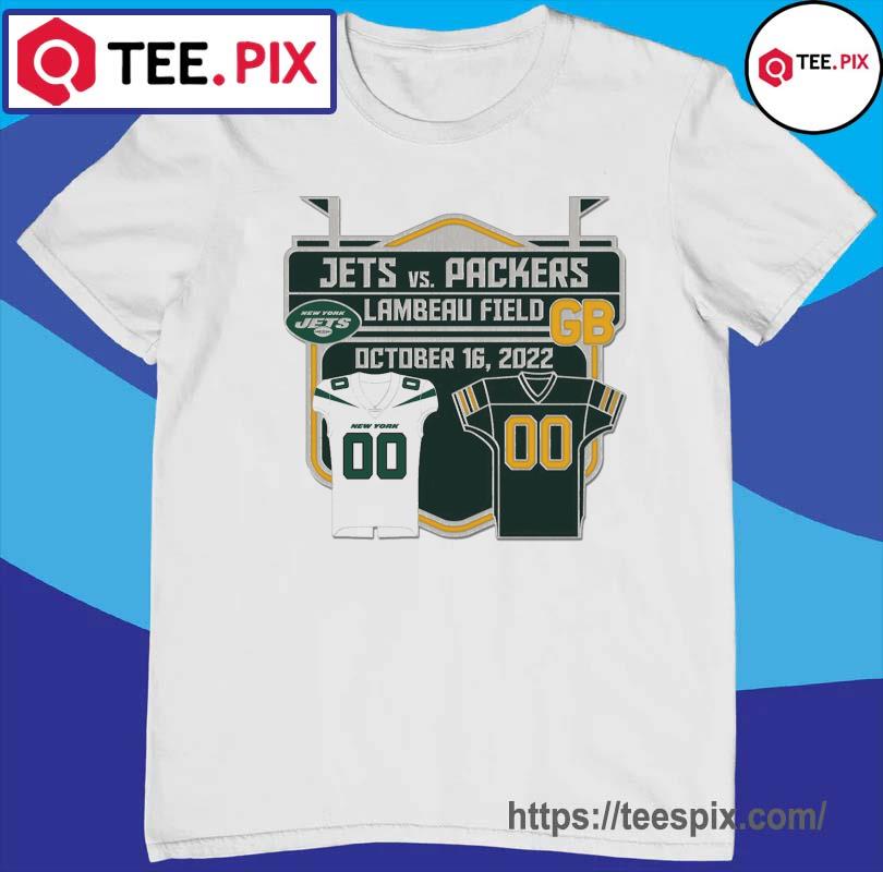 Packers vs Jets october 16 2022 Match-Up T-Shirt, hoodie, sweater, long  sleeve and tank top