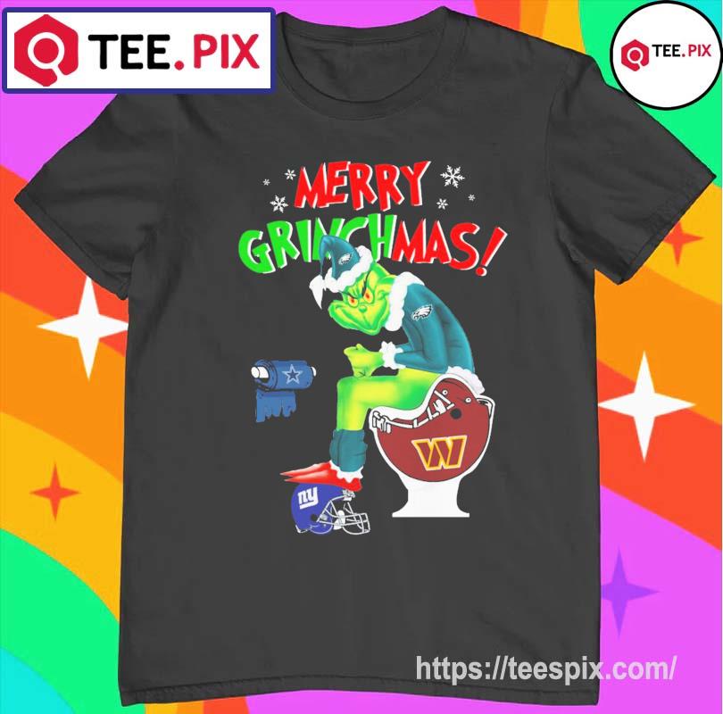 Santa Grinch Vikings shit on Detroit Lions helmet Merry Grinchmas shirt -  Dalatshirt