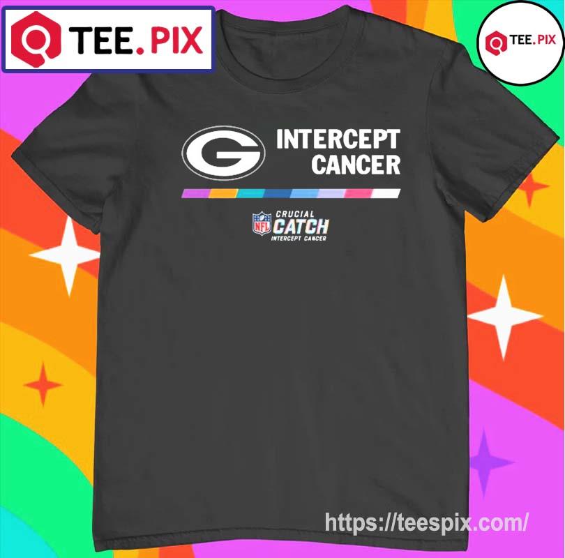 Crucial Catch Intercept Cancer Green Bay Packers 2023 shirt