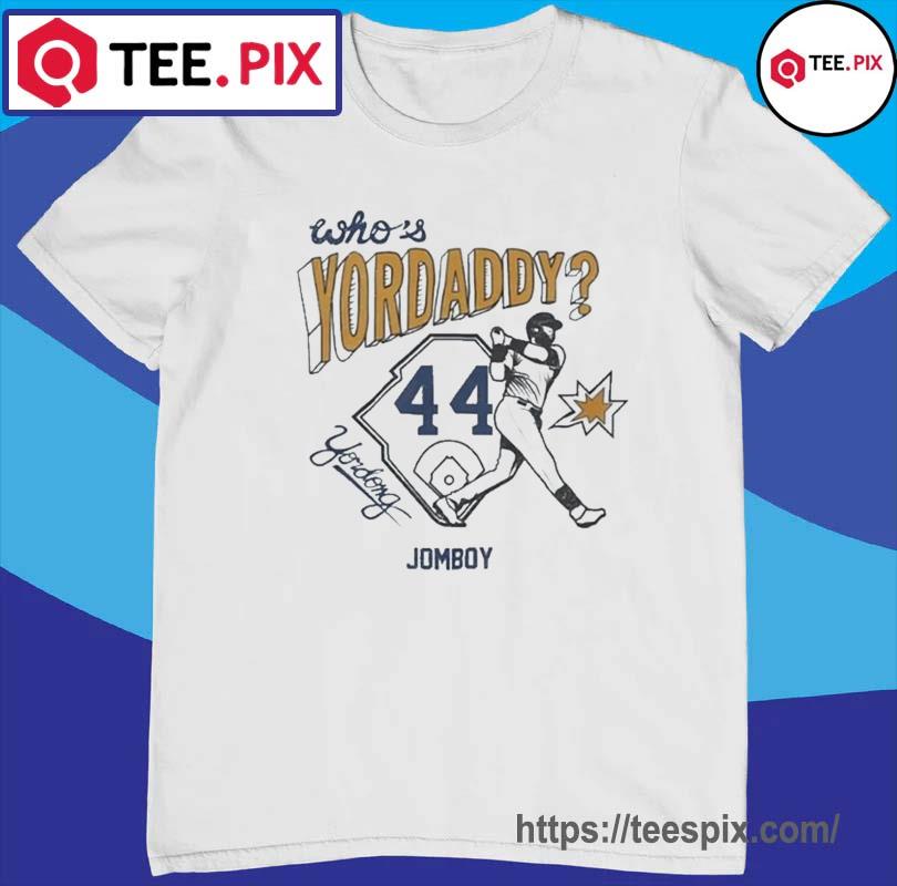 Official whos Yordaddy Baseball Shirt, hoodie, sweater, long