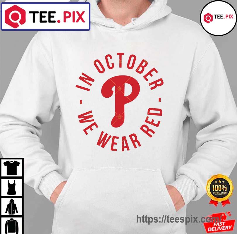 Phillies Cropped Hooded Sweatshirt 