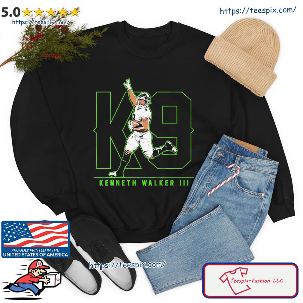 Official kenneth walker iii seattle seahawks vintage shirt, hoodie