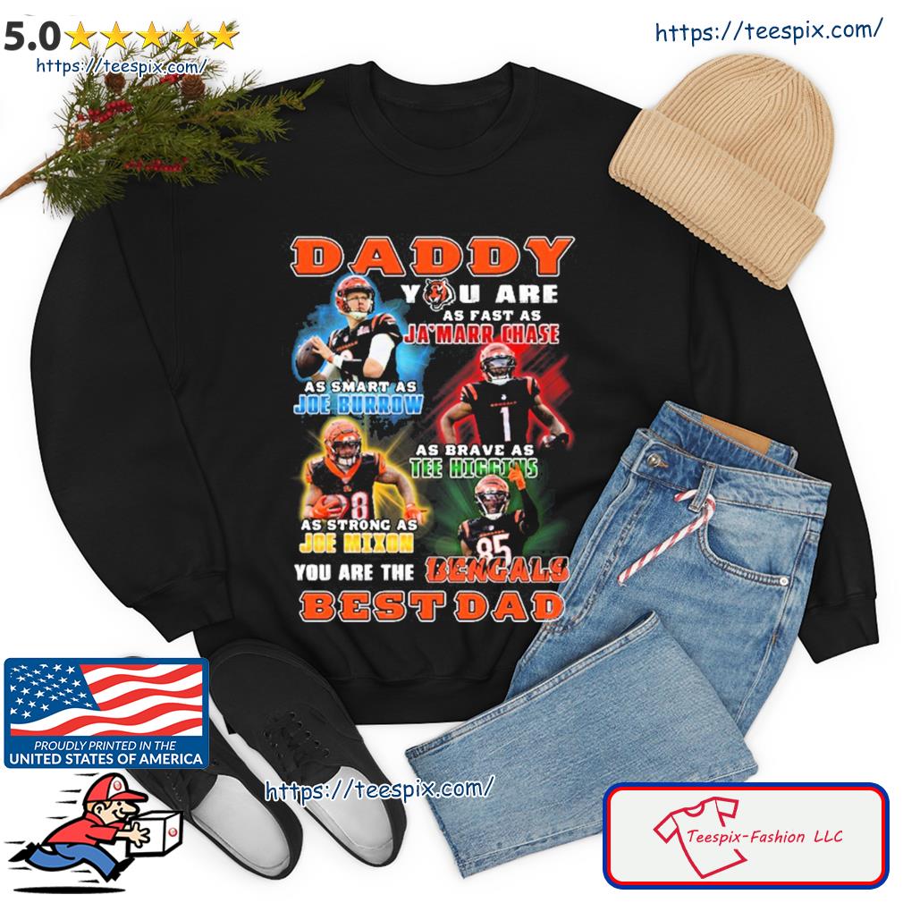 Joe Burrows Daddy shirt, hoodie, sweater, long sleeve and tank top