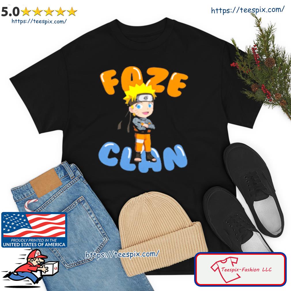 Faze Rug Chibi Naruto Shirt