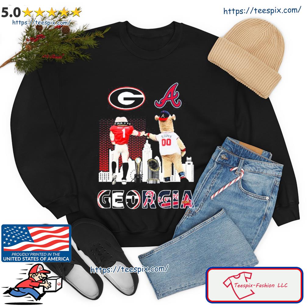 FREE shipping Georgia Bulldogs And Atlanta Braves Shirt, Unisex tee,  hoodie, sweater, v-neck and tank top