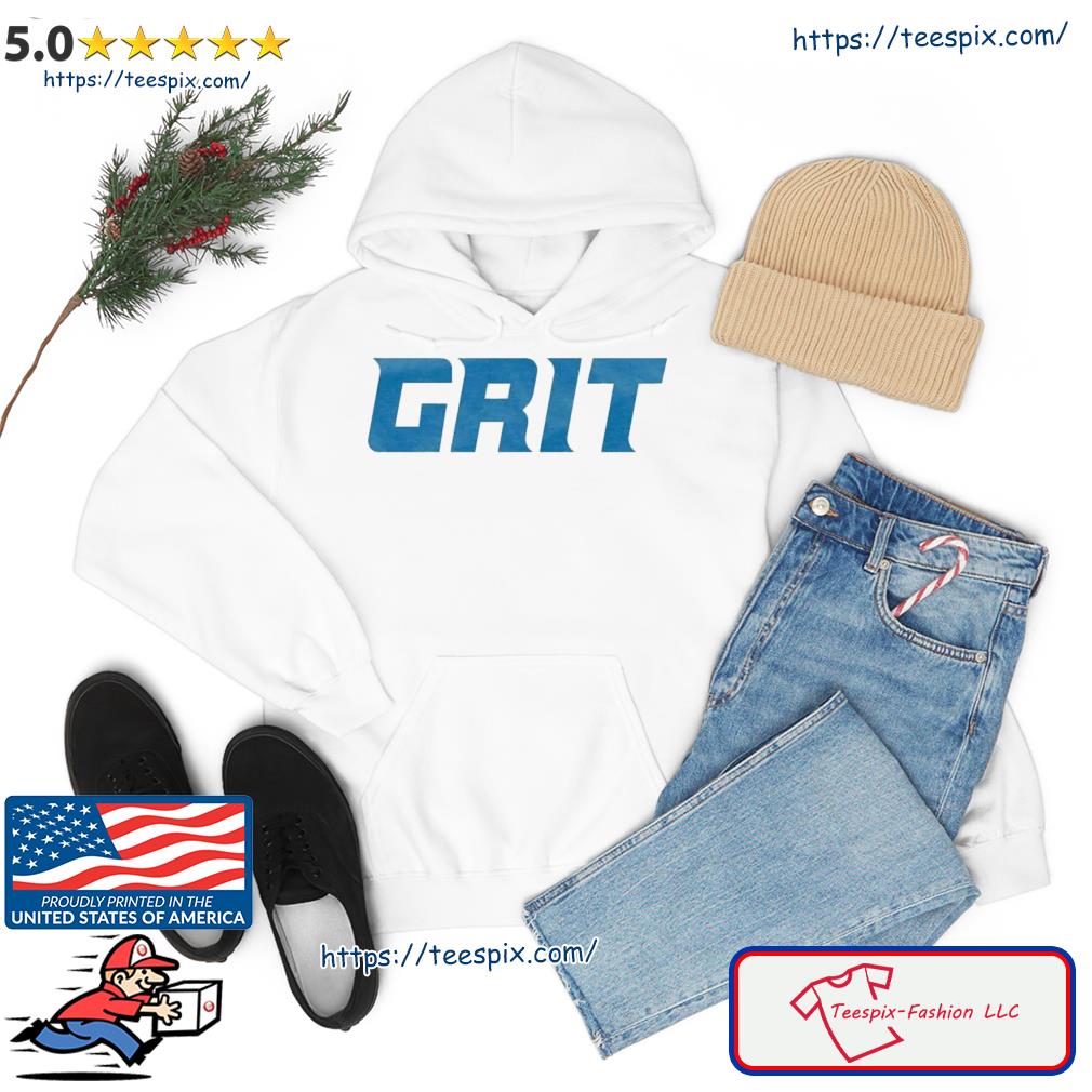 Detroit Lions Grit T-Shirt - Brixtee Apparel