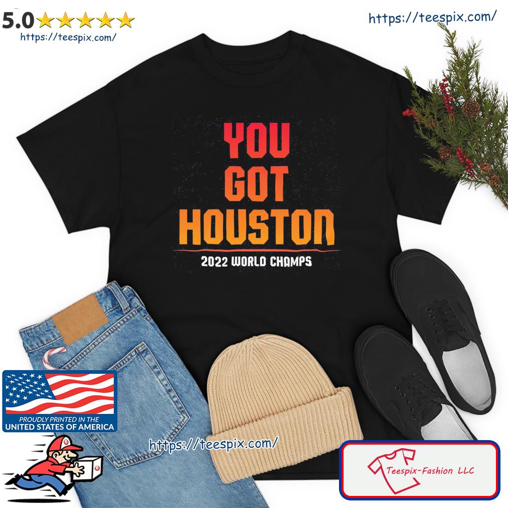 Houston Astros You Got Houston 2022 World Series Champions Shirt, hoodie,  sweater, long sleeve and tank top