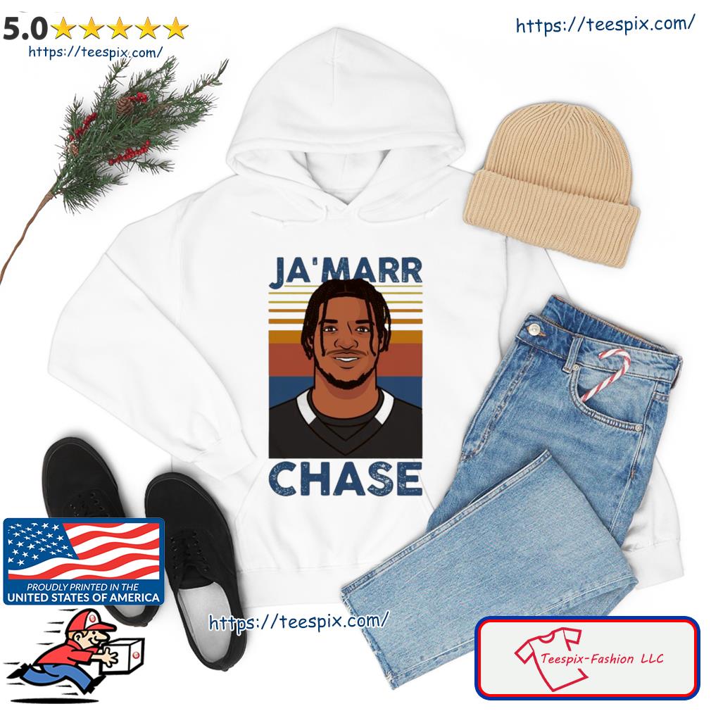 Ja'marr Chase Football Pro Player Vintage Artwork T Shirt, hoodie