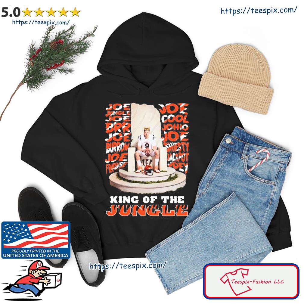 Joe Burrow King Of The Jungle T-Shirt - Teespix - Store Fashion LLC