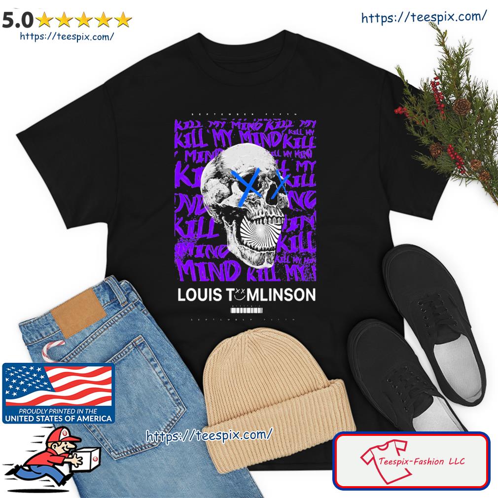 Louis Tomlinson Kill My Mind Minimalist Design Album Cover Shirt, hoodie,  sweater, long sleeve and tank top