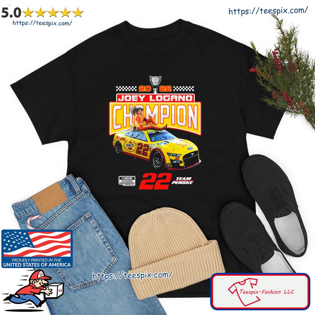 Official Logano 2022 Champion T-Shirt